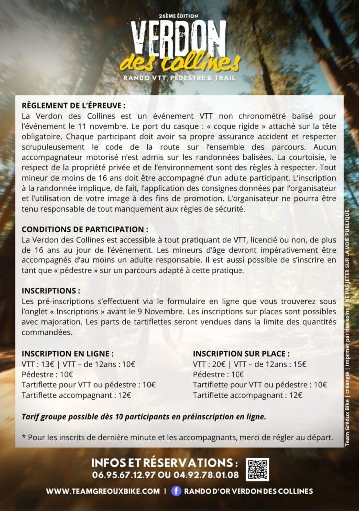 Verdon des Collines 2025 Verdon des Collines 2025