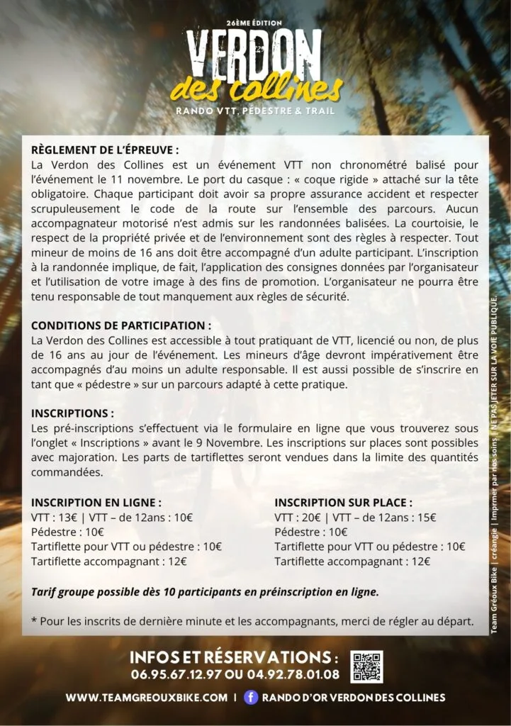 Verdon des Collines 2025 Verdon des Collines 2025